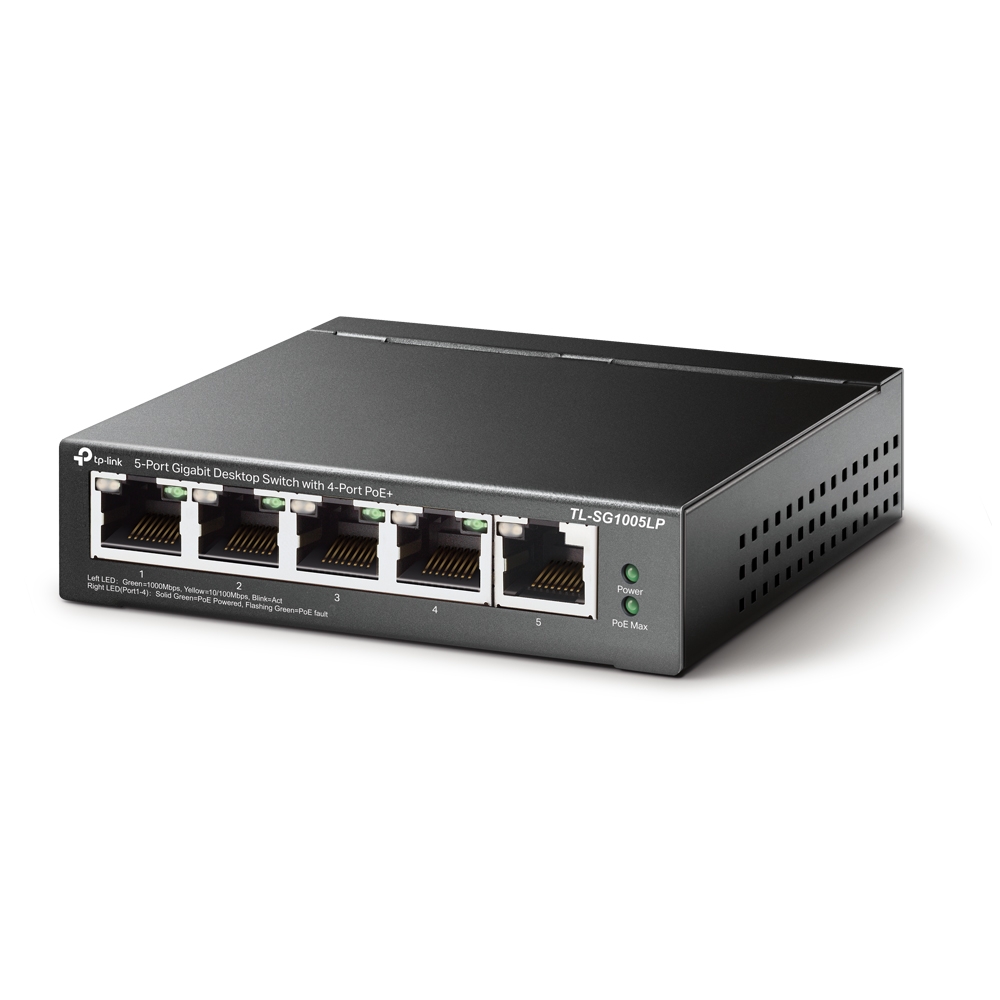 5 Port Gigabit 4xPOE+ Switch