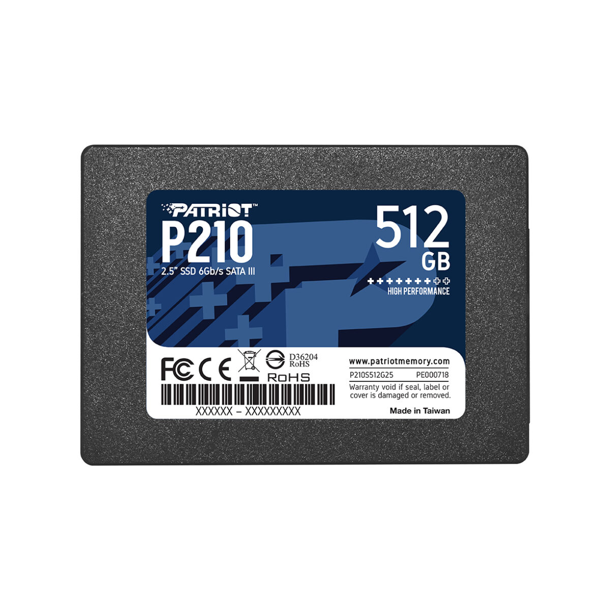 512GB P210 2.5" SSD