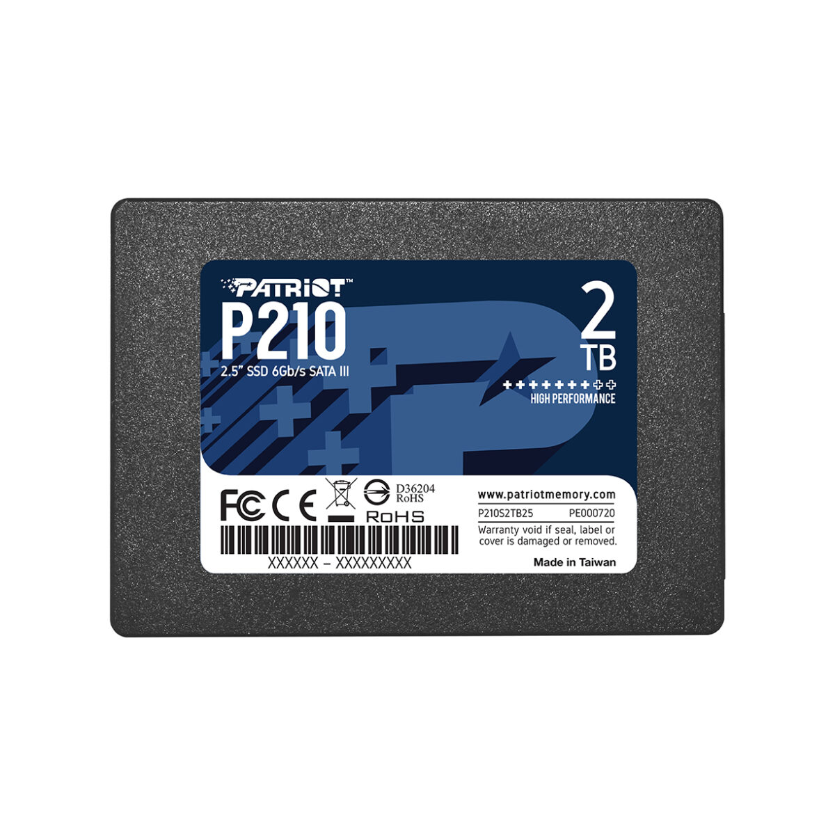 2TB P210 2.5" SSD